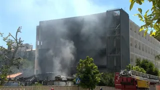 Incendi a un hotel de Peguera