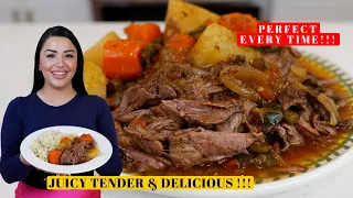 How to make The BEST Mexican Style POT ROAST Dinner Recipe | Carne Deshebrada a la Mexicana