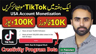 How to Get 10k Followers & 100k Views on TikTok USA Account in One Week 100% Original & Real Work