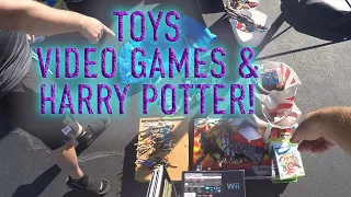 AMAZING TOYS AND VIDEO GAME FINDS AT THESE GARAGE SALES! #ebay #toys #videogames #reseller #starwars