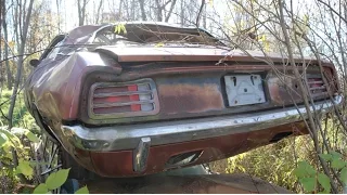 Muscle Car Junkyard Part 16: 70 'Cuda, 68 Charger, 70 Superbee, 66 Mustang Fastback!