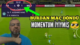 EFSANE COMEBACK OYUN BANA ÇALIŞTI - PES 2021 MYCLUB ONLİNE MAÇ