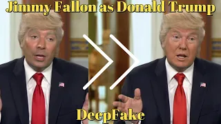 Jimmy Fallon as Donald Trump - The Tonight Show  [DeepFake]