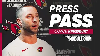 Coach Kingsbury Previews Week 1 vs. 49ers | Arizona Cardinals