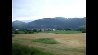 Tatra mountains from bus