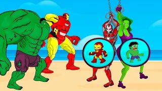 Rescue SHE HULK PREGNANT, IRON-GIRL From JOKER And VENOM - Part 3 : Who Is The King Of Super Heroes?