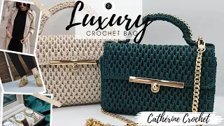 Luxury crochet bag tutorial