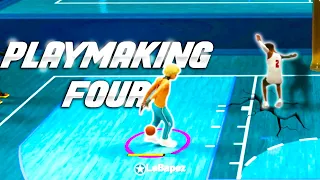 My 99 OVERALL "PLAYMAKING FOUR" is a DEMIGOD in NBA 2K22! DRIBBLING CENTER! CURRENT GEN!