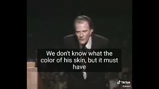 “Don’t You Black People Ever Forget”| Billy Graham Jesus |