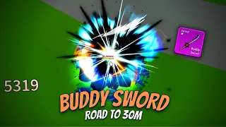 Road To 30M | Buddy Sword | Blox Fruits Bounty Hunting