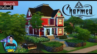 MANOR HALLIWELL (Charmed house) part 1 // The Sims 4 (Speed Build) + CC // Charmed series