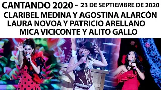 Cantando 2020- Programa 23/09/20 -  Mica Viciconte, Claribel Medina, Agos Alarcón y Laura Novoa