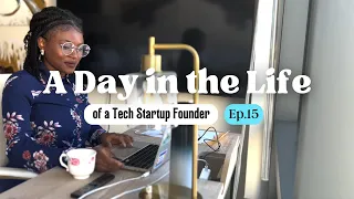 Day in the Life of a Tech Startup Founder (Ep.15) Attending Google Women Techmakers Women in Tech