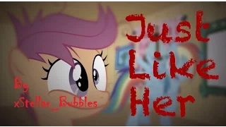 MLP grimdark reading "Just Like Her" with bloopers