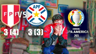 REACCIONANDO AL PARTIDO DE PARAGUAY VS PERÚ | COPA AMÉRICA 2021