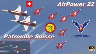 Patrouille Suisse 🇨🇭 ▲ Swiss Air Force ▲ AirPower Zeltweg 2022