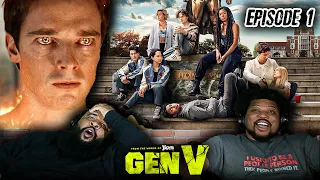 GEN V  Episode 1 "God U" Reaction | This Show Is crazy!