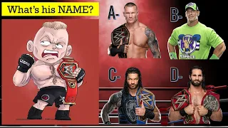 WWE QUIZ - Can You Guess WWE Wrestlers By Their Drawing? [Lower Than 90% Then Stop Watching WWE!!]