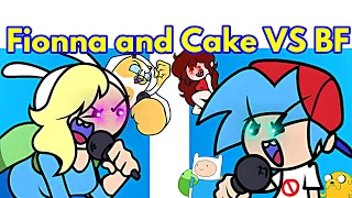 Friday Night Funkin' Vs Fionna and cake | Adventure Time (FNF/Mod/Finn And Jake + Cover)