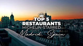 Top 5 Best Michelin Star Restaurants In Madrid | Best Restaurants In Madrid