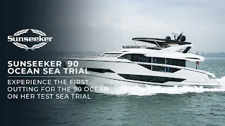 Sunseeker 90 Ocean - First Sea Trial