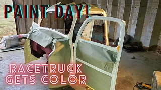 1952 F-1 Paint Day / Race Truck Build / ep. 11