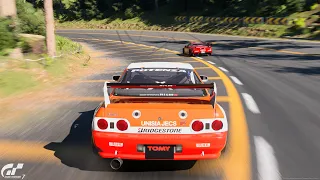 Gran Turismo 7 | Nissan GT-R R32 Nismo UNISIA JECS JGTC '94 - Trial Mountain Circuit [4KPS5]