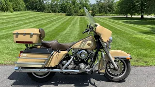 1983 Harley Davidson FLHT Electra Glide Shovelhead Two-Tone Tan & Cream Beauty! - $7,995