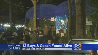 Soccer Team Found Alive In Thailand After Going Missing For 9 Days