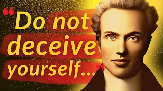 Genius Soren Kierkegaard Quotes to help you LET GO of anxiety and LIVE (Philosophy Quotes)