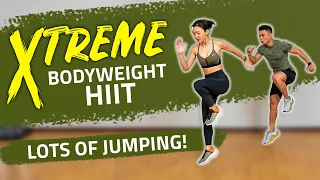 Xtreme Bodyweight HIIT (Lots of Jumping!) | Joanna Soh (Fio Series)