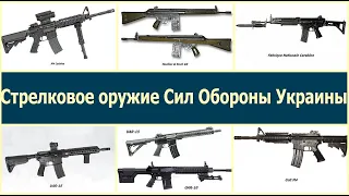 Личное стрелковое вооружение бойцов Сил Обороны Украины.