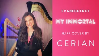 My Immortal - Evanescence (CERIAN Acoustic Harp Cover)