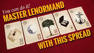 Master Lenormand with the Line of Five Spread!