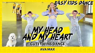 MY HEAD & MY HEART - AVA MAX | Dance Video | Choreography | Easy Kids Dance