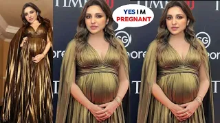 Pregnant Parineeti Chopra Flaunts her Baby Bump In Concert With Husband Raghav chadha