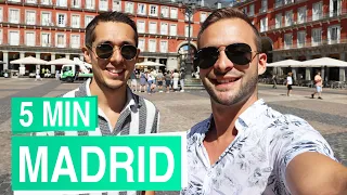 Madrid in 5 Minuten 🇪🇸☀ Sehenswertes in Spaniens Hauptstadt Madrid
