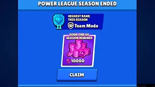 10k Points Power League | Brawl Stars #Shorts