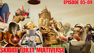 SKIBIDI TOILET MULTIVERSE SEASON 2 - BAHASA INDONESIA VERSI LUCU ( ALL EPISODE )