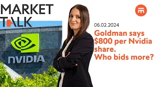 Goldman says $800 per Nvidia share. Who bids more?| MarketTalk: What’s up today? | Swissquote