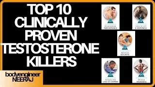 Top 10 Clinically Proven Testosterone Killers You should avoid