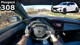 2022 Peugeot 308 HYBRID 225 FWD | POV test drive