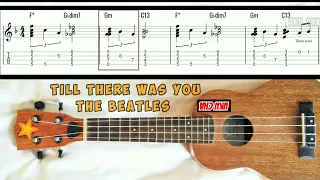 Fingerstyle Till There Was You The Beatles Slow easy fingerstyle tabs ukulele tutorial