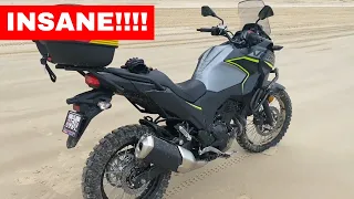 VERSYS-X 300 FIRST IMPRESSIONS OFF ROAD ON SAND AND DIRT