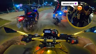 XJ6 OURO CAUSANDO NA MADRUGADA