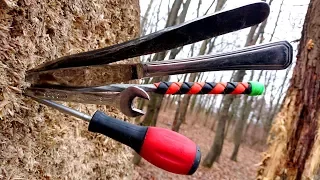 BEST Beginner Throwing Knives/Tools (Part 1 of 3) No Budget