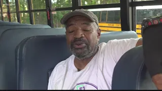 After decades behind the wheel, local school bus driver retires