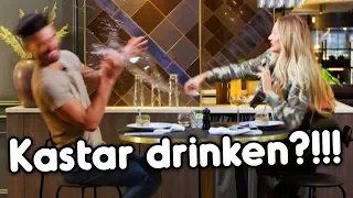 Hon KASTAR drinken i hans ANSIKTE! | Middag med mitt ex