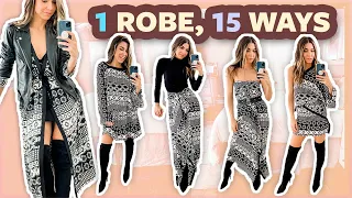 Create 15 Looks From 1 Robe! | DIY with Orly Shani