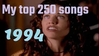 My top 250 of 1994 songs